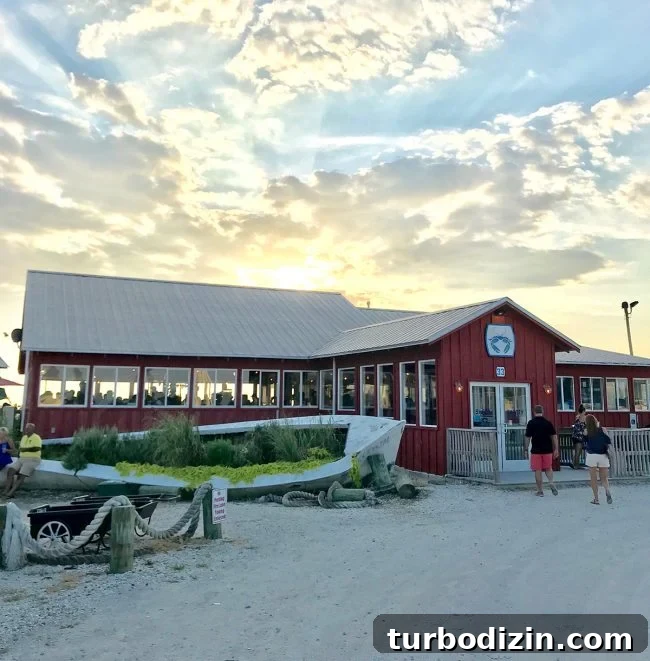Cape Charles, Virginia: Your Complete Guide to the Beach Town 13 the shanty restaurant in cape charles virginia at sunset