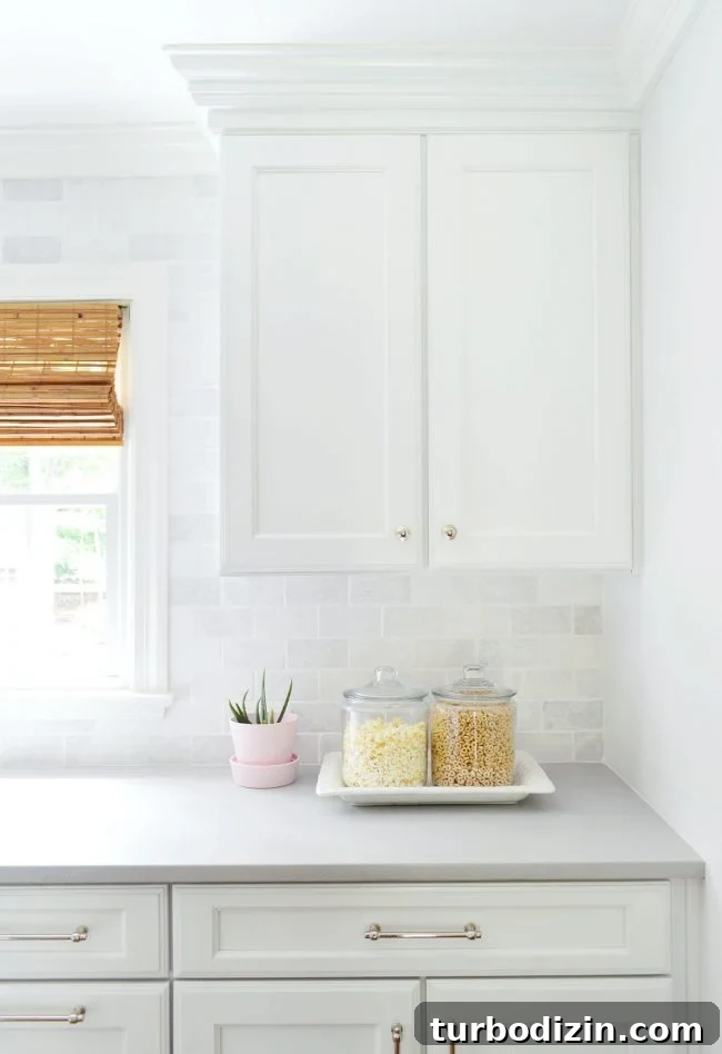 Can a Minimalist Home Feel Cozy? Practical Tips and Ideas 11 Simplified counter with plant