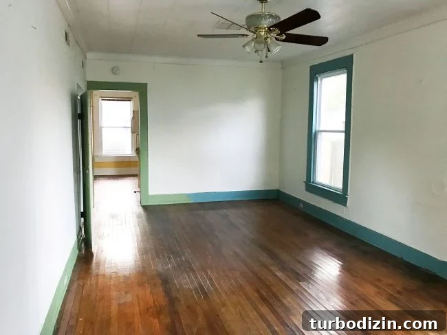 What's New at The Duplex: Latest Updates and Events 3 Before photo of living room