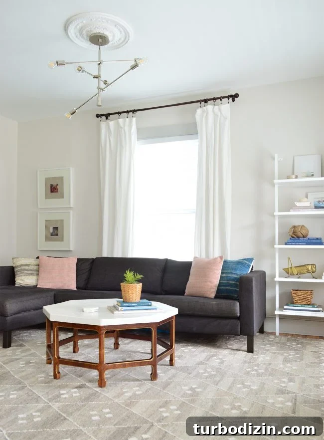 Why Decorating One Room at a Time Can Slow Your Home Makeover 7 Beach house living room then