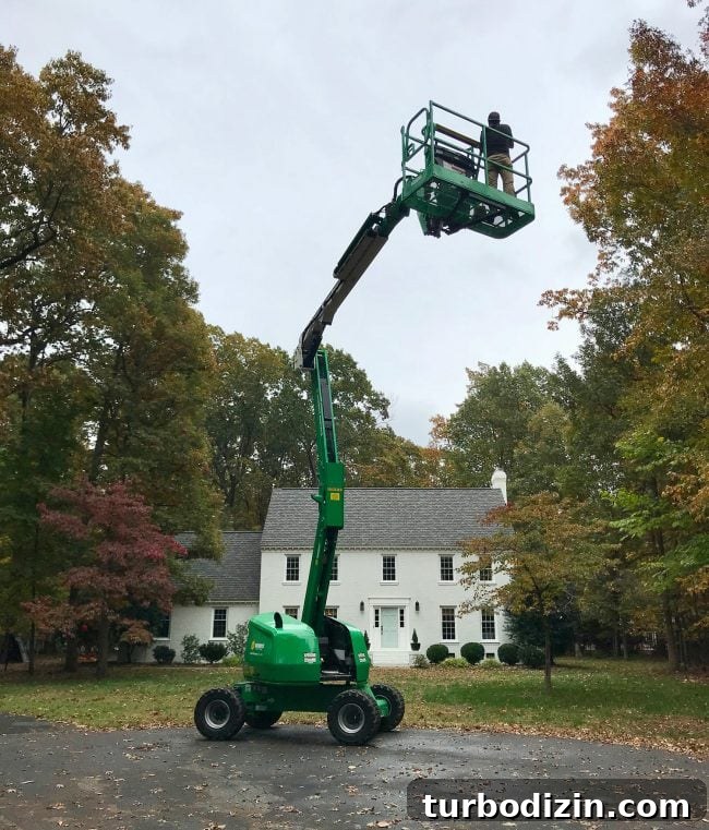 How a Close Call Nearly Ruined Our House Painting Makeover 8 After photos from the lift