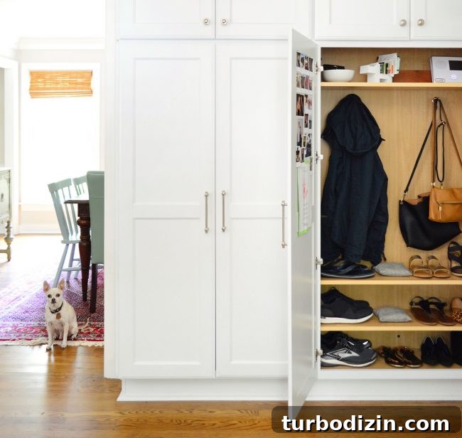 House Must-Haves: What We'd Put on Our Ultimate Home Checklist 10 Kitchen mini-mudroom area