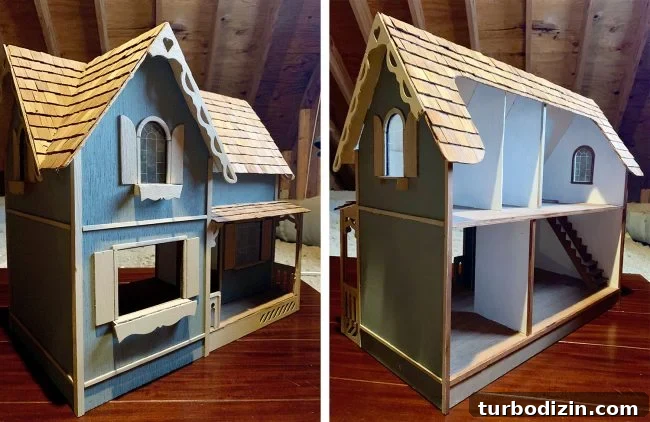 Small Space, Three Design Options: Which One Should You Choose? 4 vintage dollhouse closeup