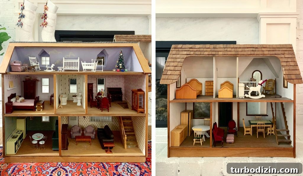 Two Kitchens, One Home: A Story of Renovation and Design 3 Dollhouse interiors