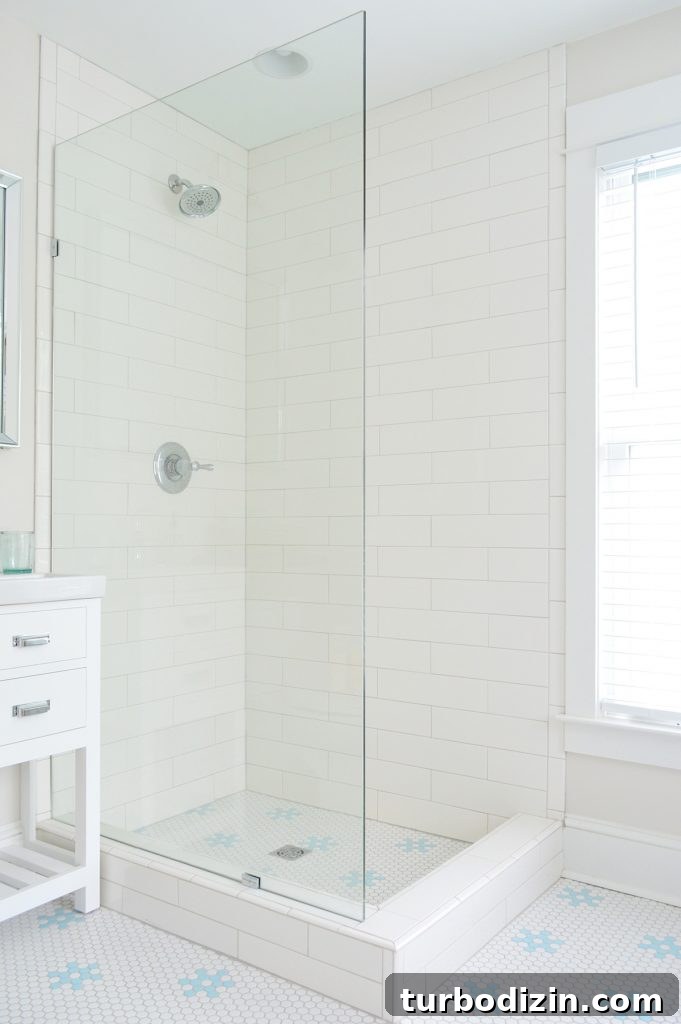 When Life Falls Apart: How to Find Stability When Everything Goes Wrong 6 Frameless Glass Shower Panel In Subway Tile Bathroom