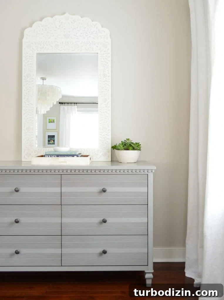 Low-Maintenance Houseplants and Lifelike Faux Alternatives 11 Faux succulent on bedroom dresser