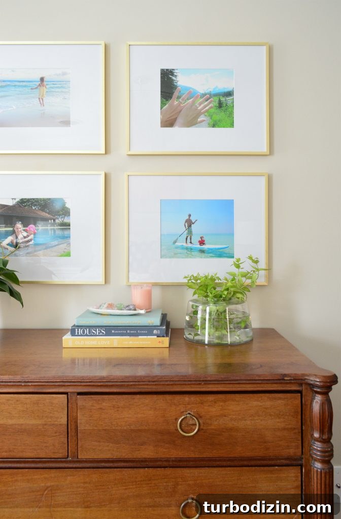 Low-Maintenance Houseplants and Lifelike Faux Alternatives 12 Real clippings in shallow glass vase on dresser