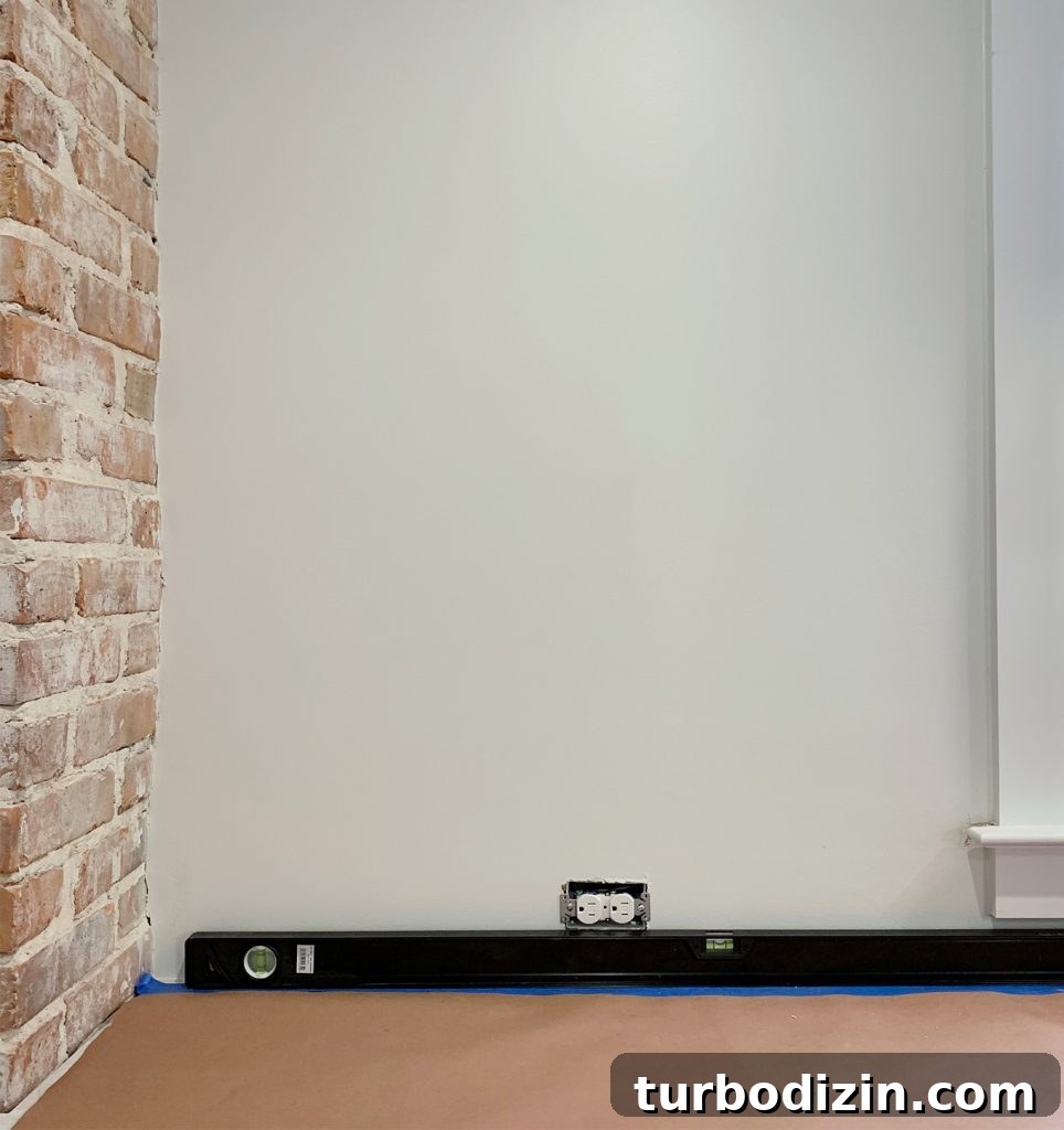 8 Essential Steps to Take Before You Start Tiling 12 Level Along Counter To Check Level Before Backsplash Installation