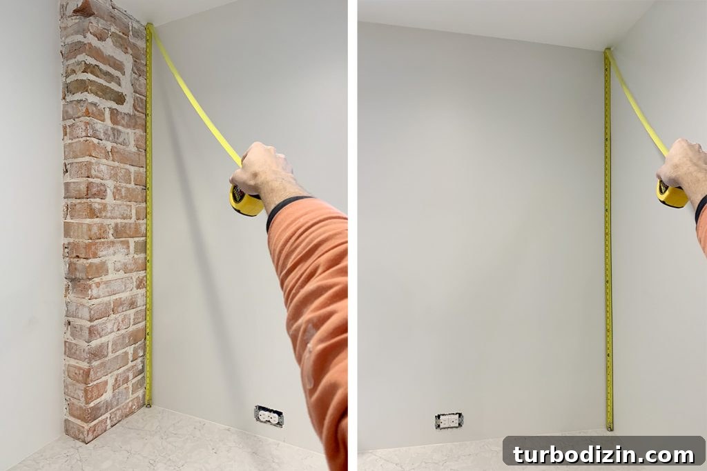 8 Essential Steps to Take Before You Start Tiling 8 Measuring Wall Heights To Prep For Backsplash Tile Installation