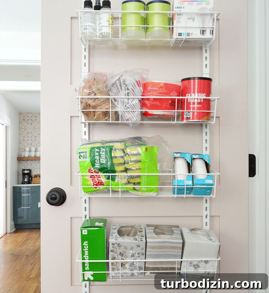 Family-Friendly Airbnb: Kids’ Bedrooms & Storage Tips 17 Duplex Owners Closet Back of Door Organization