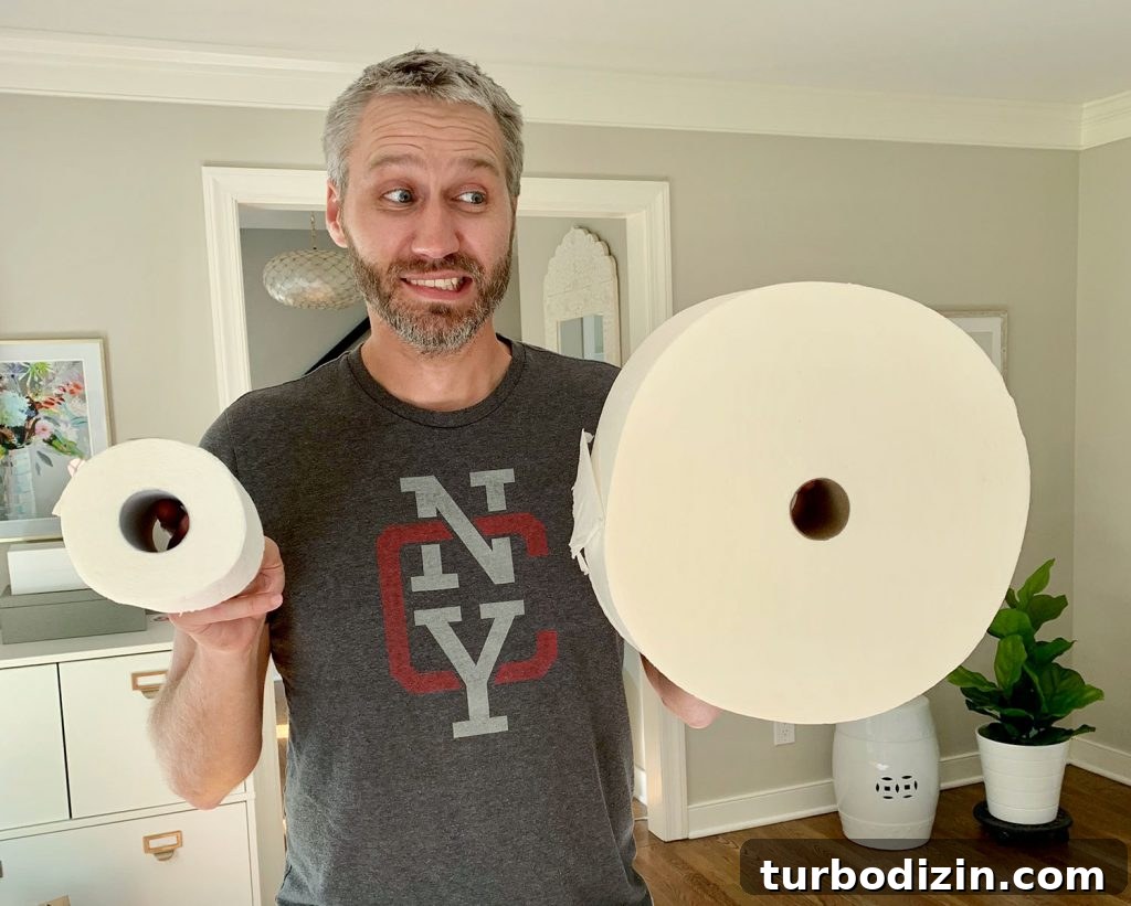 First Guests at Our Duplex: What Happened During Their Stay 4 comparison of toilet paper rolls