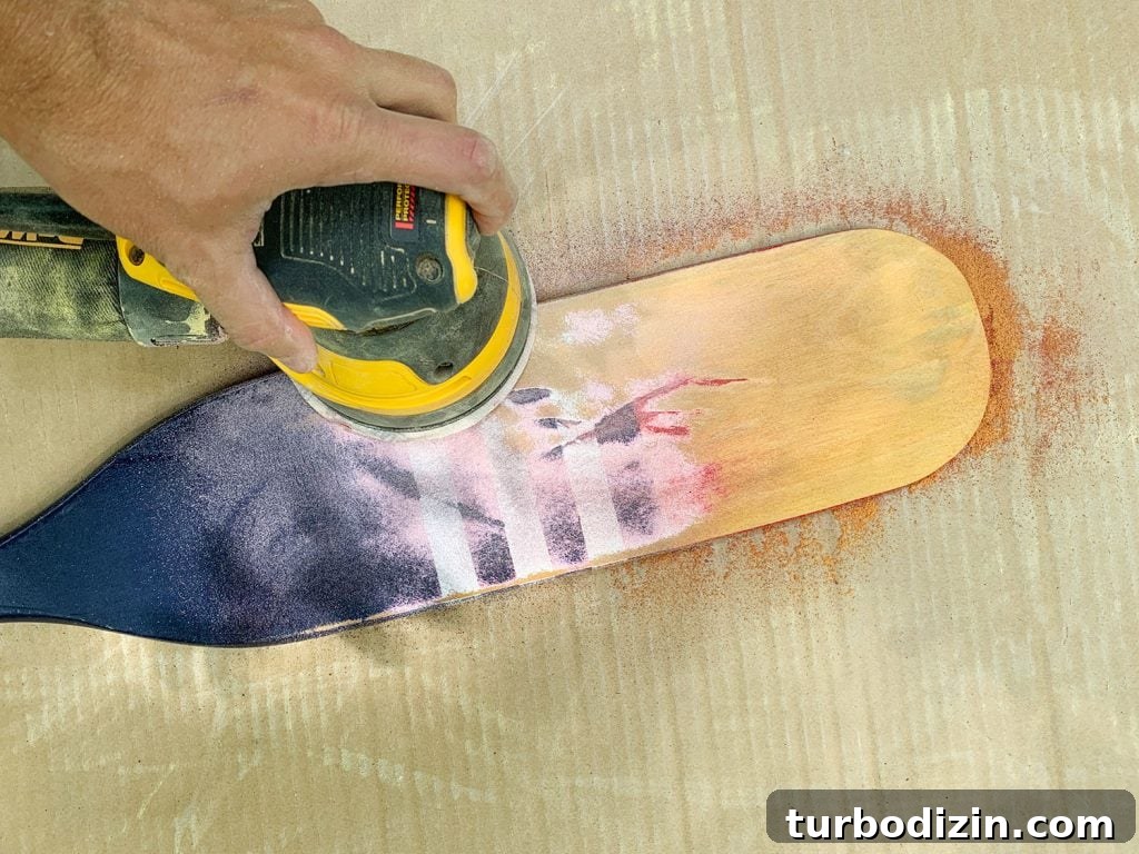 Paint Decorative Oars for Beach House Decor: Step-by-Step Guide 6 img 91759 6