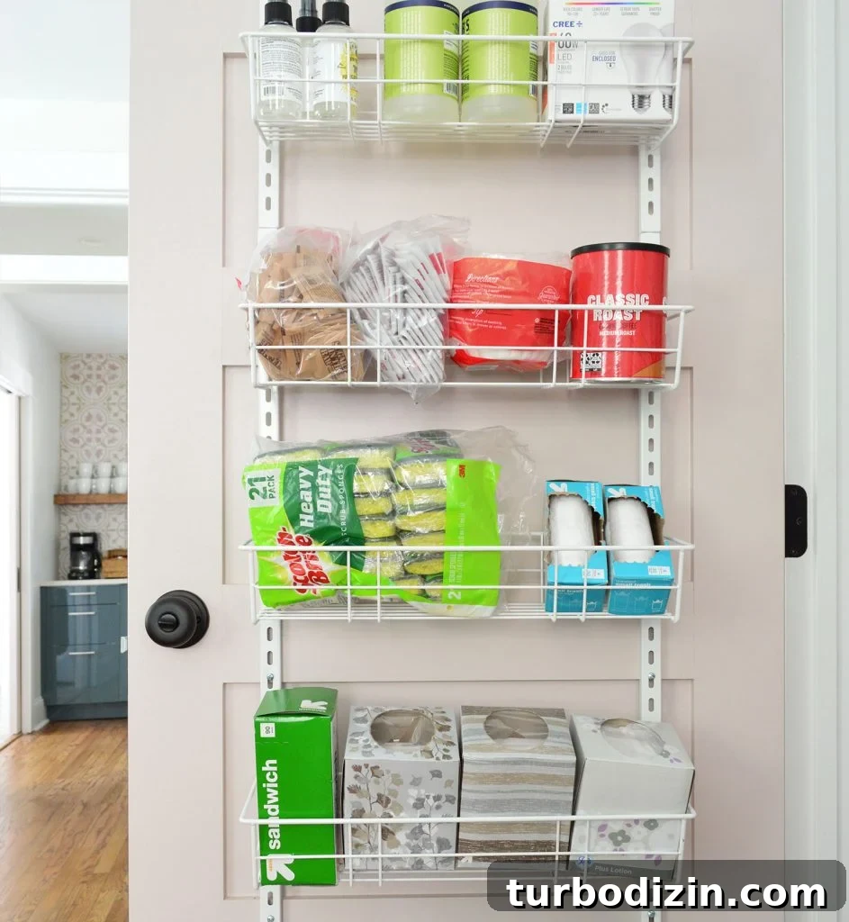 5 Things We Learned Hosting Airbnb This Summer 3 Duplex Owners Closet Back of Door Organization