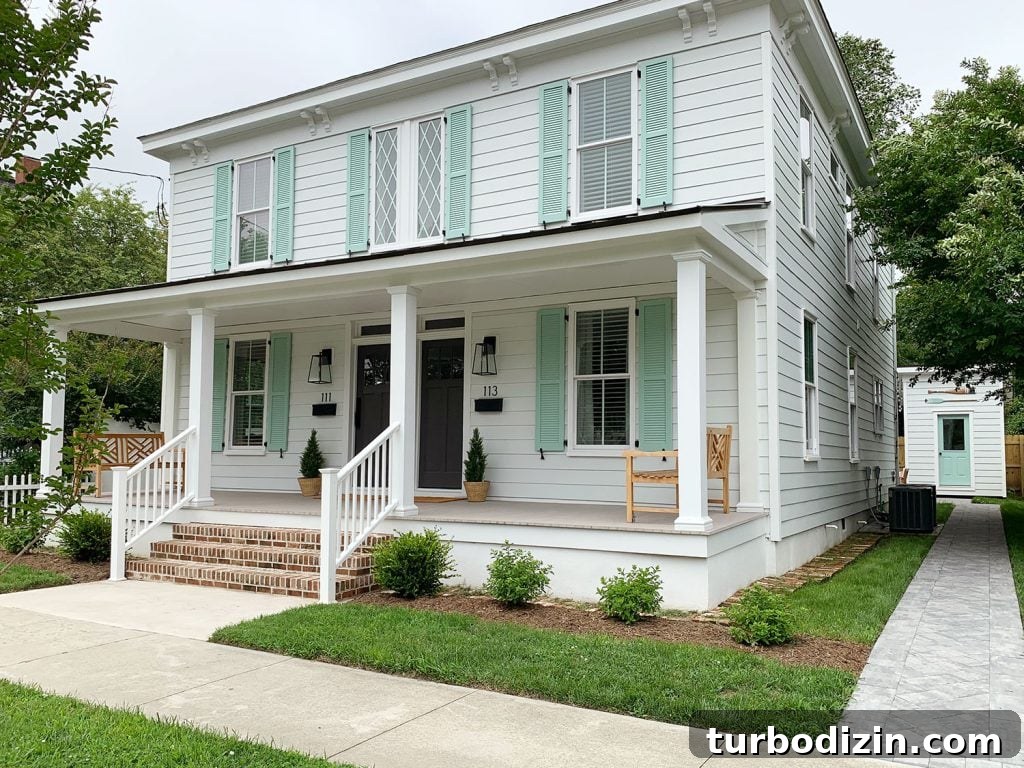 Duplex exterior