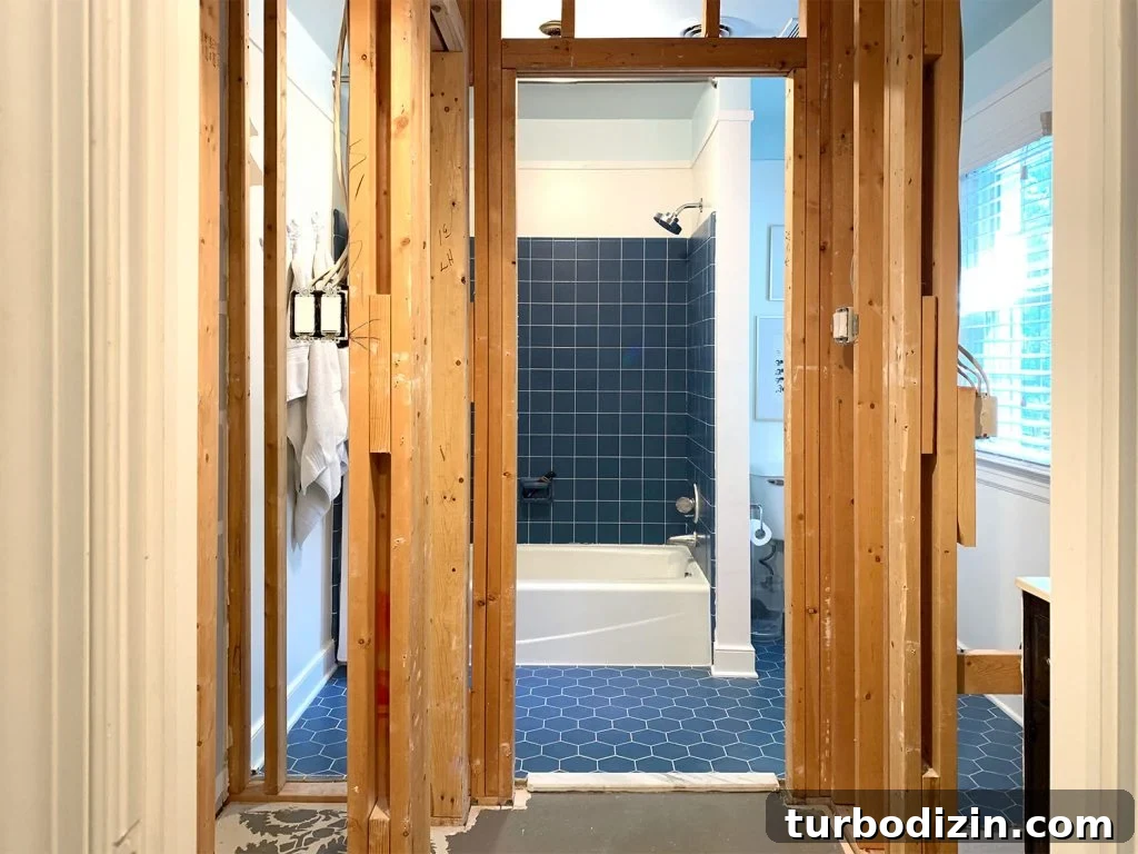 Bathroom Renovation: Floor Plan Ideas and How to Choose Tile 4 Bathroom after opening up walls