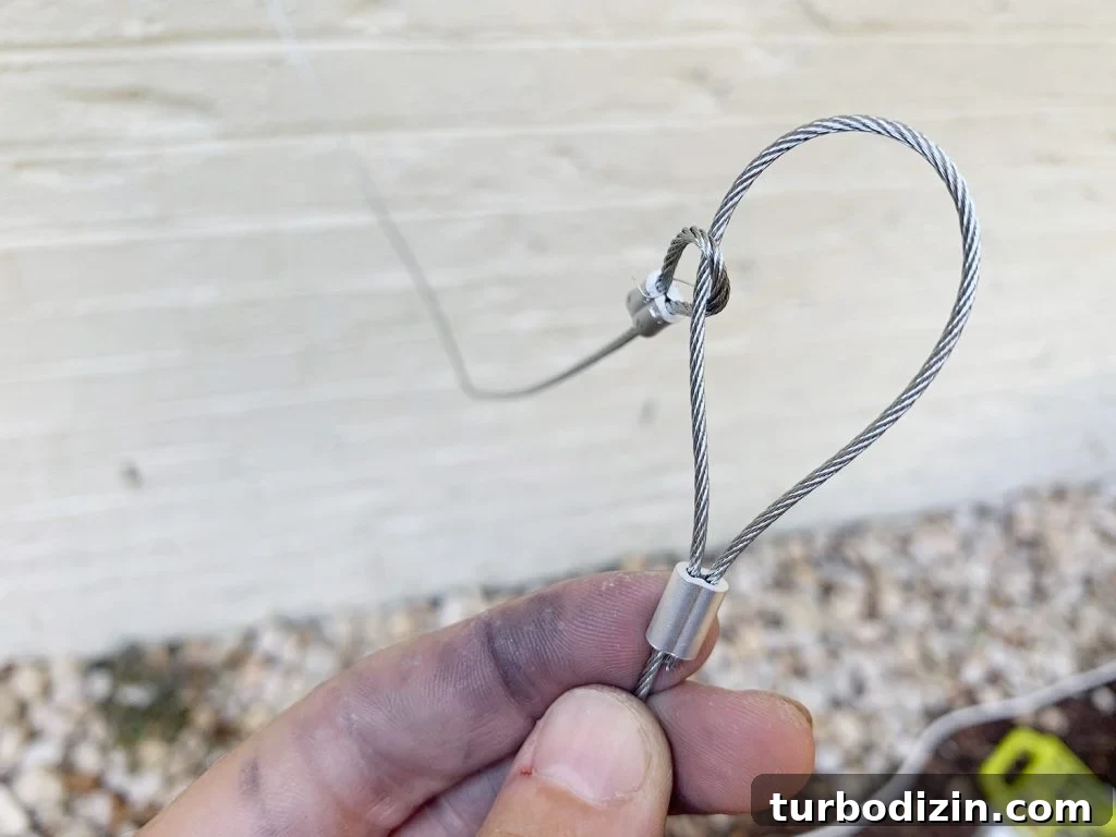 DIY Garden Trellis: Step-by-Step Guide to Build Your Own 18 Looped Galvanizd Wire Ferrules