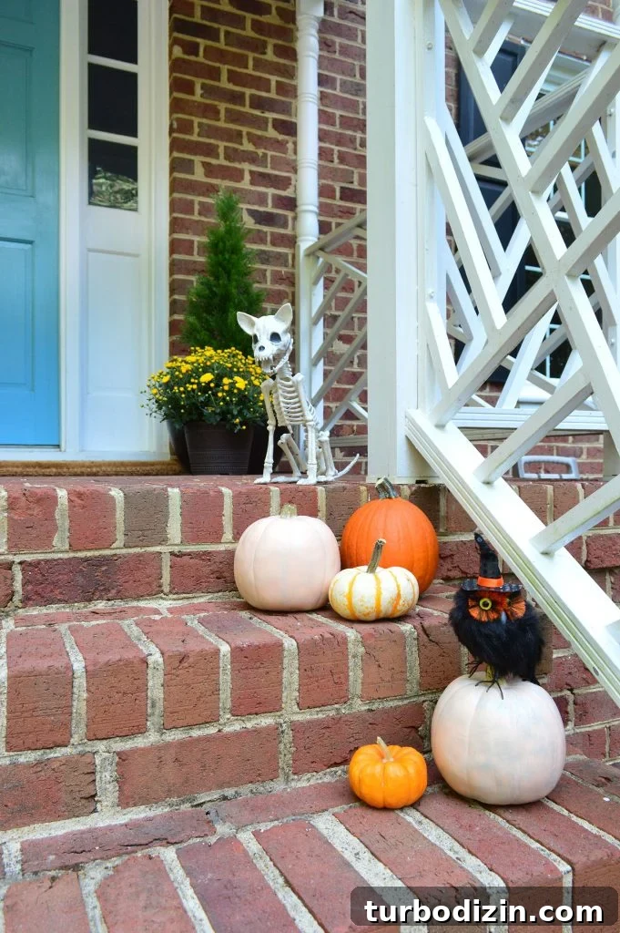 Achieve Your Biggest Financial Goals: A Step-by-Step Plan 2 Halloween Front Porch Decor Pumpkins Skeleton Owl