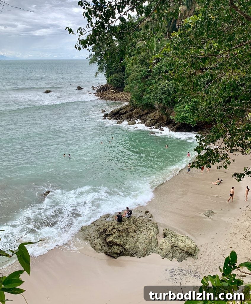 Manuel Antonio Beach in Costa Rica