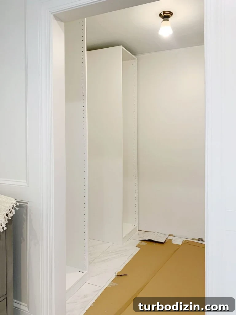 Ikea Pax Boxes Built In Master Closet Remodel