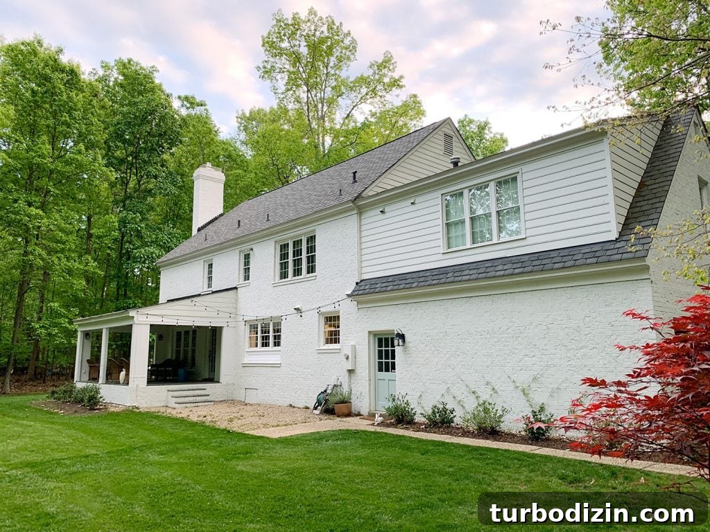 Painted Brick House Exterior Makeover: Before & After Transformation 5 img 94404 4