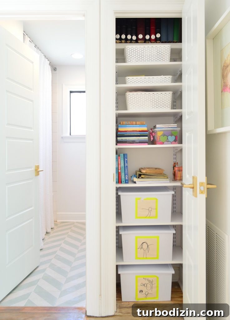 Laundry closet build