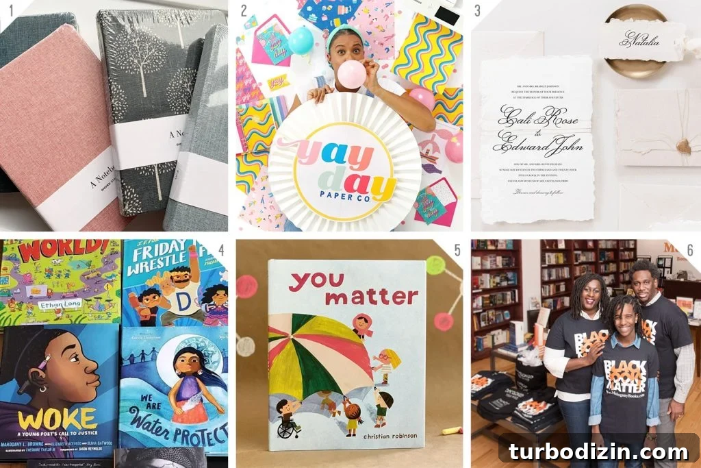 500+ Black-Owned Businesses to Support Near You 11 Numbered Grid of Black Owned Stationery Books And Bookstore Businesses