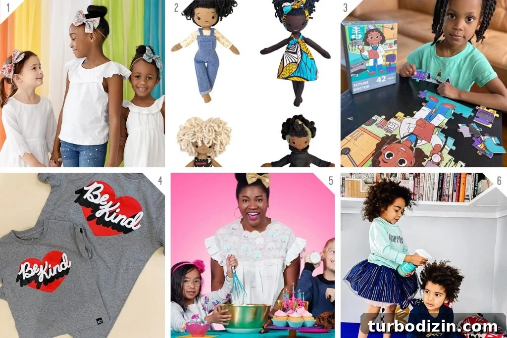 500+ Black-Owned Businesses to Support Near You 12 Numbered Grid of Black Owned Kids Baby Pets Businesses