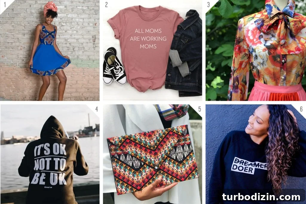 500+ Black-Owned Businesses to Support Near You 5 Numbered Grid of Black owned Clothing And Accessories Businesses