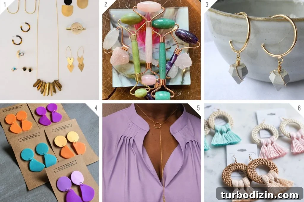 500+ Black-Owned Businesses to Support Near You 6 Numbered Grid of Black Owned Jewelry And Crystal Businesses