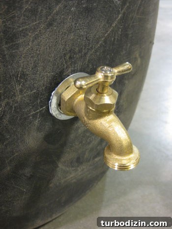 howtorainbarrelfinishedfaucet howtorainbarrelfinishedfaucet