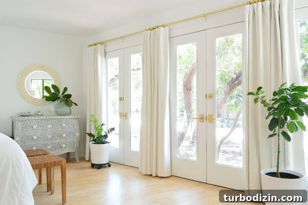 Why Buying Less Made Me Laugh — The Unexpected Perk 2 Ivory Emery Linen curtains