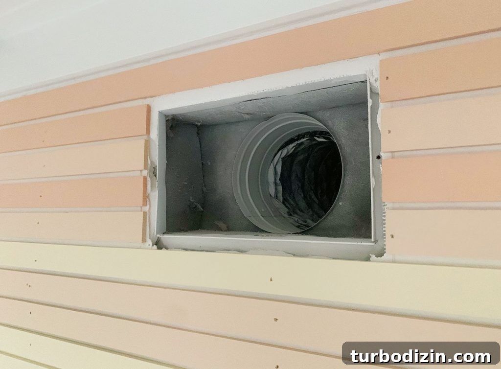 How to Create a Colorful Wood Accent Wall: DIY Guide 15 Wall Vent Cover Removed To Show How Wood Was Cut Around Obstruction