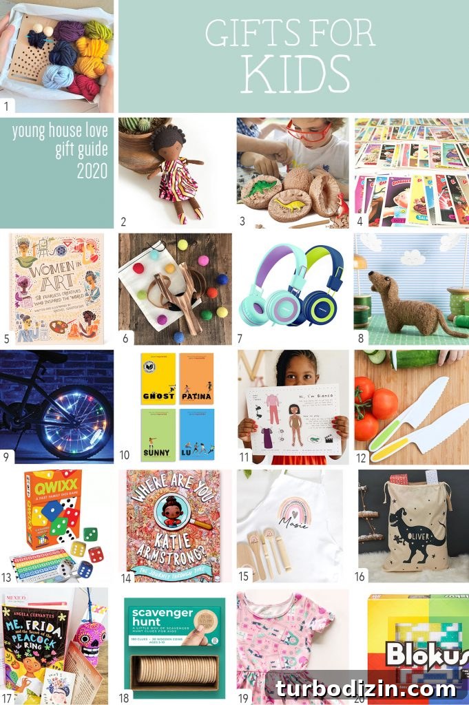 Top Holiday Gift Guides for 2020: Gifts by Interest & Budget 4 Gifts For Kids Collage Graphic