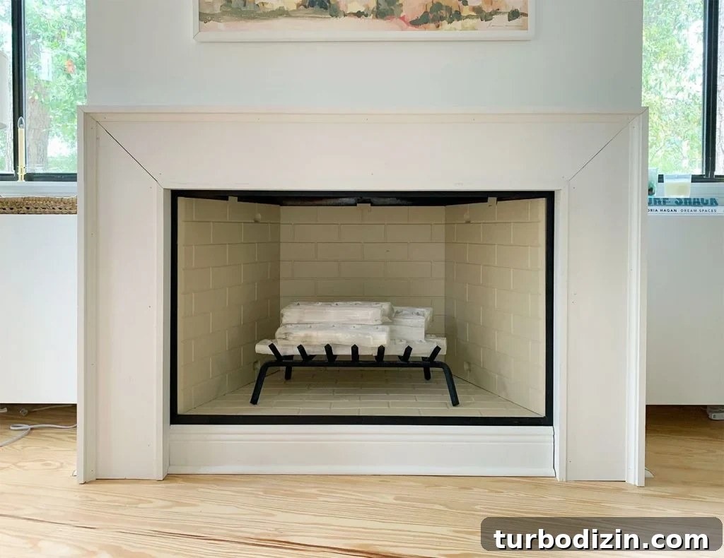 Modern Fireplace Mantel Ideas: Step-by-Step Build Guide 18 Fully Constructed Fireplace Mantel With Trim Pieces Added But No Caulk Or Paint