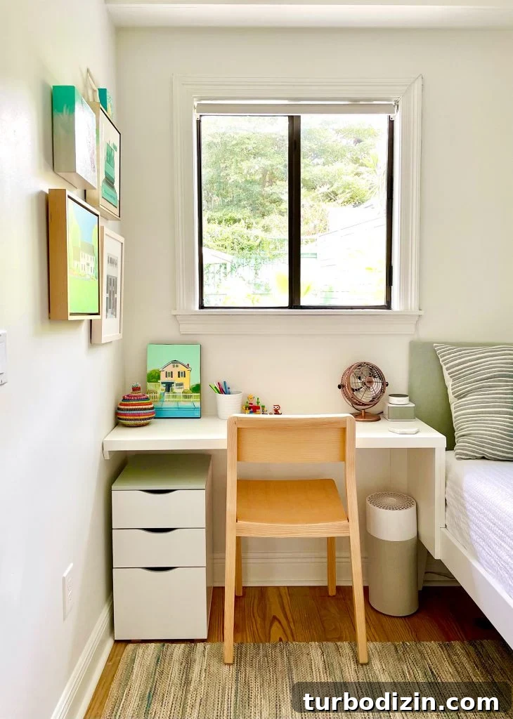 7 Stylish Storage Furniture Pieces for Small Spaces 13 Boys Bedroom With Floating Wall Desk With File Storage Bookcase Underneath Next To Wood Chair