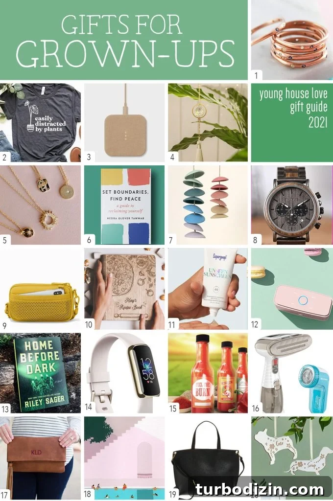 2021 Holiday Gift Guide: Top Picks for Every Recipient 3 Young House Love Holiday Gifts for Grown-Ups Collage 2021