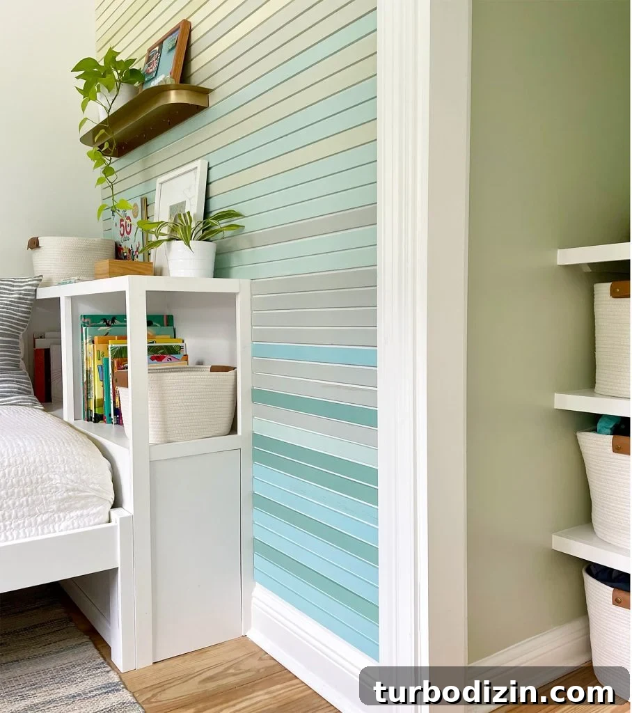 Smart Storage Solutions for a Small Kids' Bedroom 11 Built In Bedroom Bookshelf With Custom DIY Closet Shelves