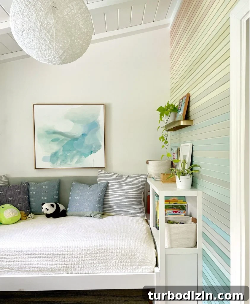 Smart Storage Solutions for a Small Kids' Bedroom 6 Small Kids Bedroom With Bed With Plush Headboard And Bookcase